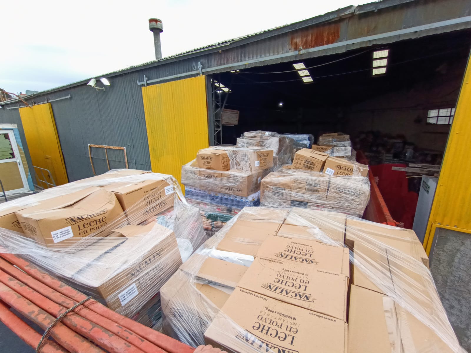 Llegaron los módulos del Programa Alimentario Santacruceño