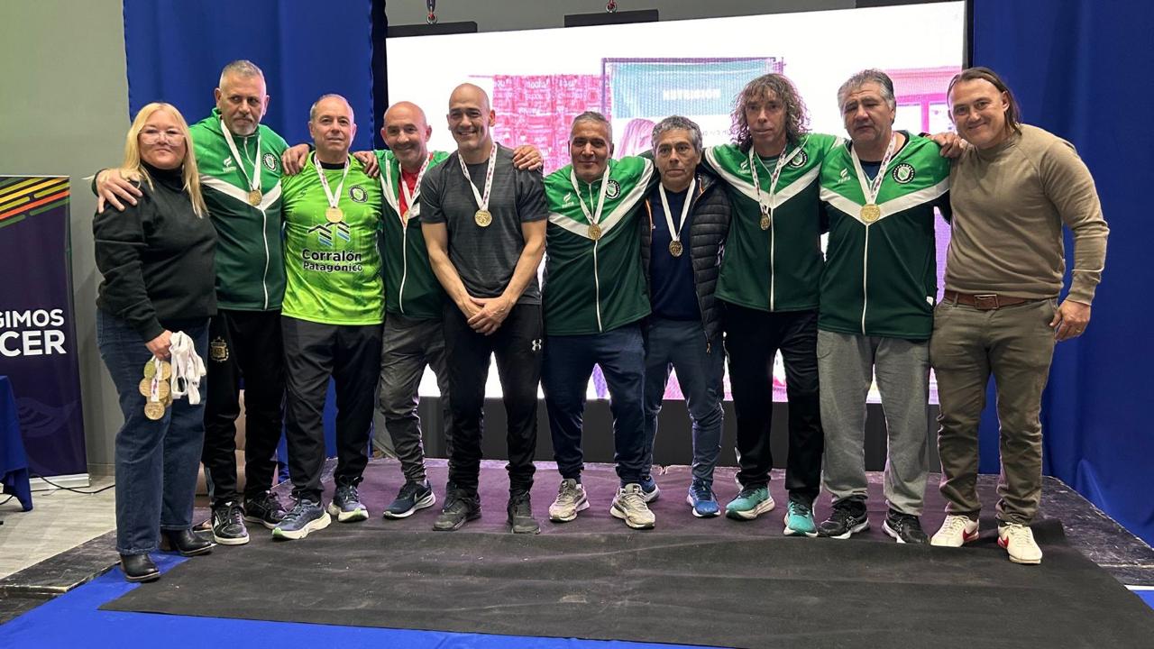 Reconocieron a jugadores del Torneo Regional Patagónico Sur de Fútbol de Veteranos