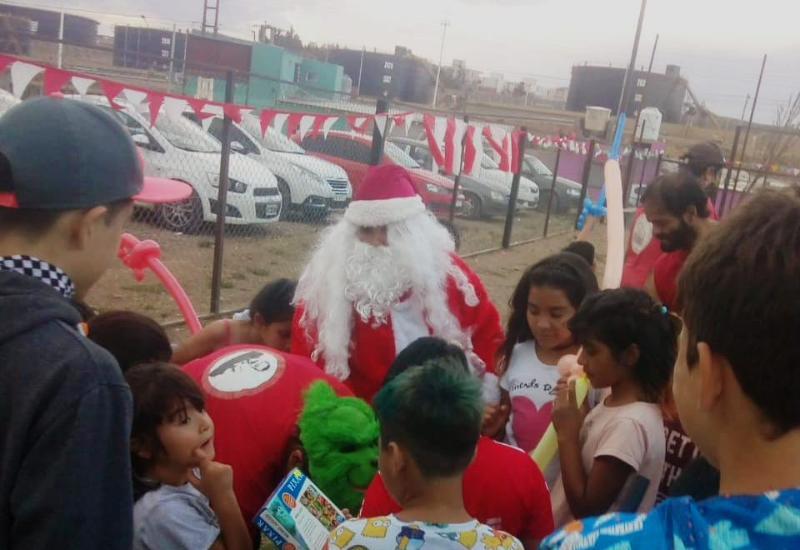 Agrupación jóvenes alfonsinistas compartió una hermosa tarde con los chicos del hogar de niños