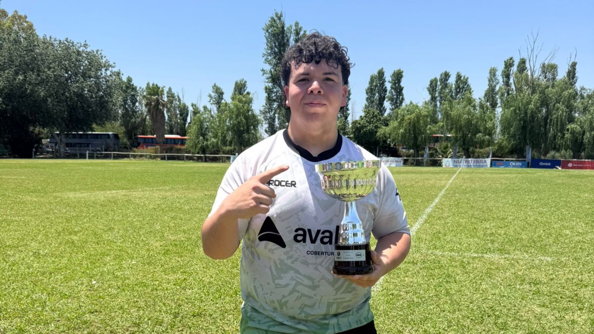 Joel Morales, orgullo local: campeón del  Argentino Juvenil M17