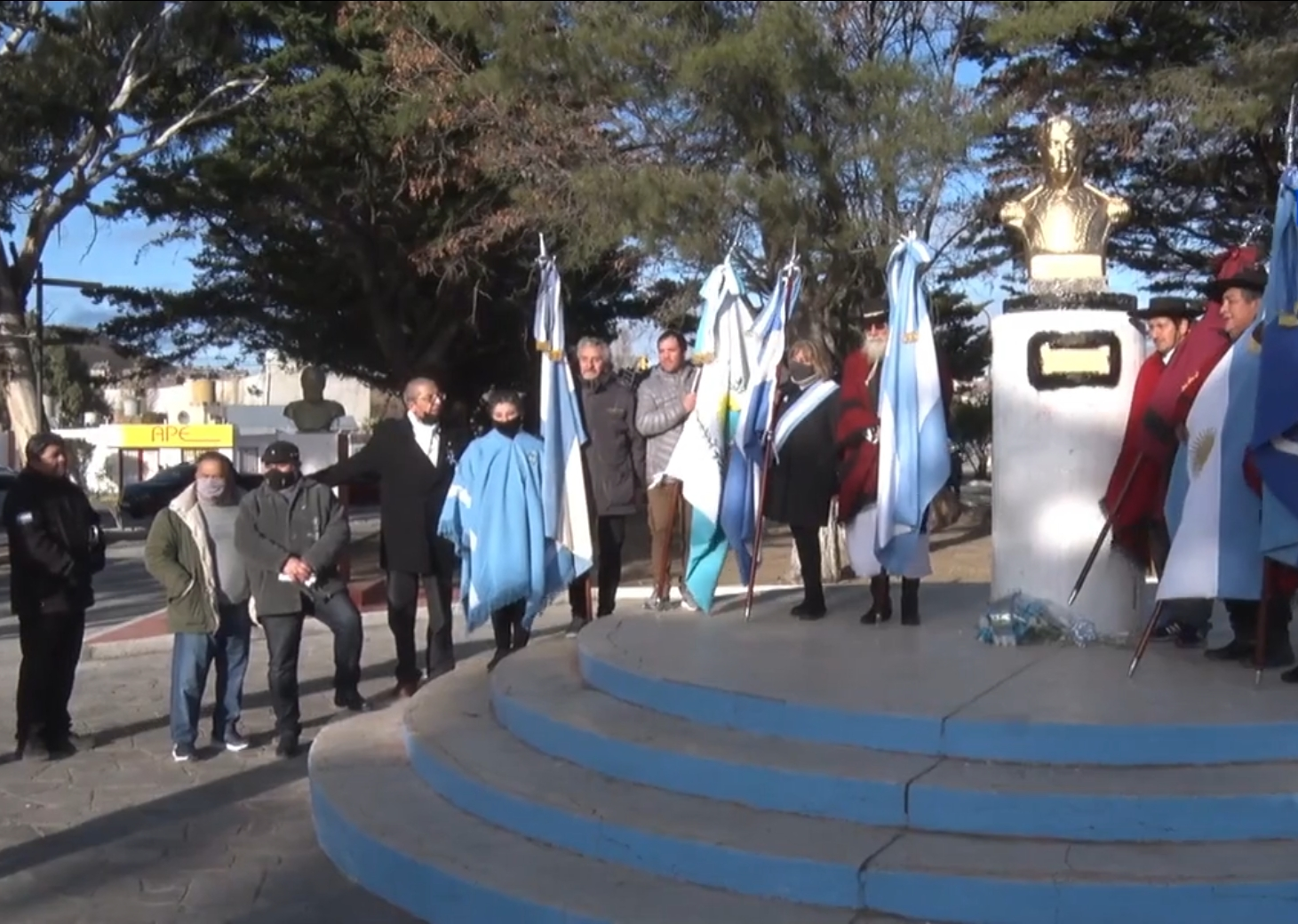 Día de la bandera: Sanmartinianos se quejaron por falta de autoridades en el acto oficial