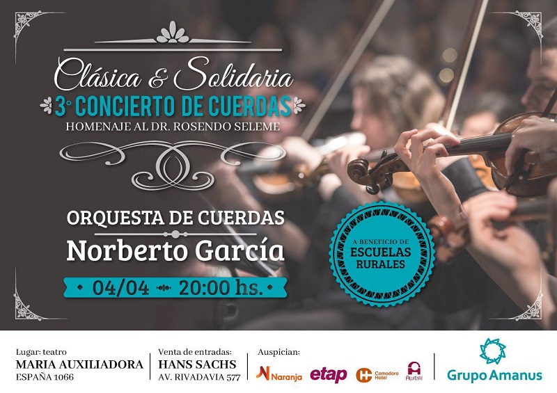 Grupo Amanus presenta su 3° Concierto de música 