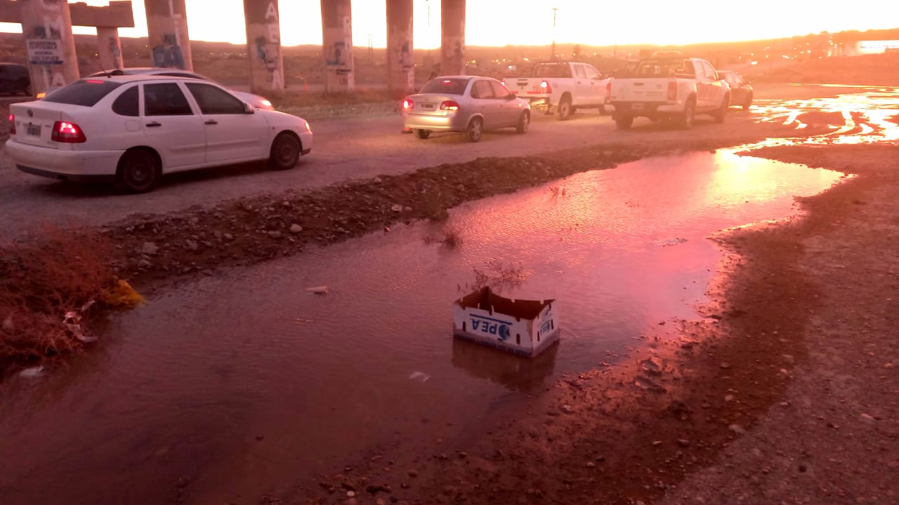 Nueva pérdida de agua en el Rotary XXIII acompañada de control vehicular 