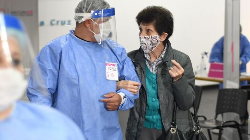 Santa Cruz es, en promedio, la segunda provincia que vacunó más adultos mayores de 60 años hasta el momento
