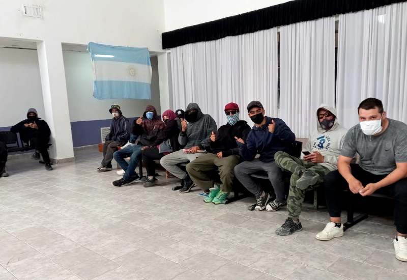Ocupación pacífica: Ahora en el ministerio de desarrollo social provincial