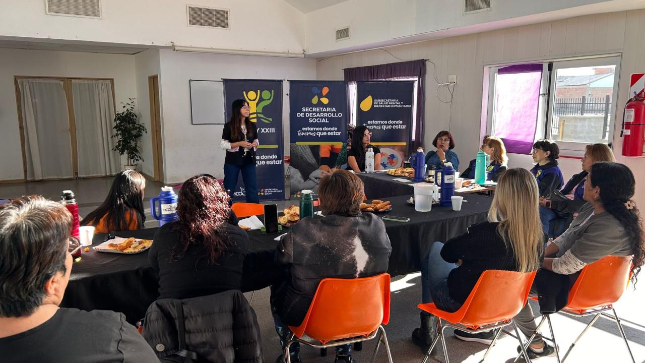 Se concretó la jornada de equilibrio y salud emocional en el CIC de barrio Rotary 23