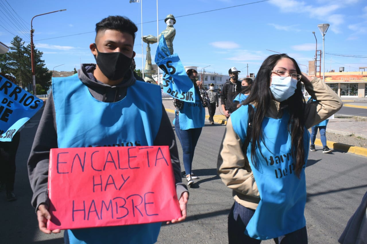 Barrios de Pie marchó al HCD y pidió 