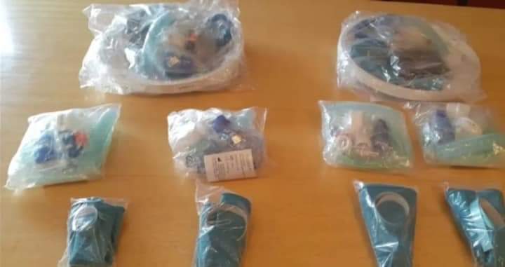 Campaña Solidaria para el Hospital Zonal: se donaron dos cascos “Helmet”