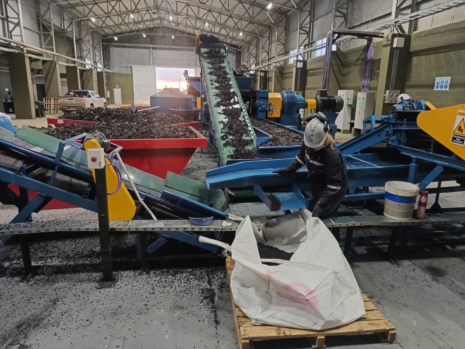 COPESA cumple un año reciclando neumáticos y anuncia un nuevo proyecto en marcha