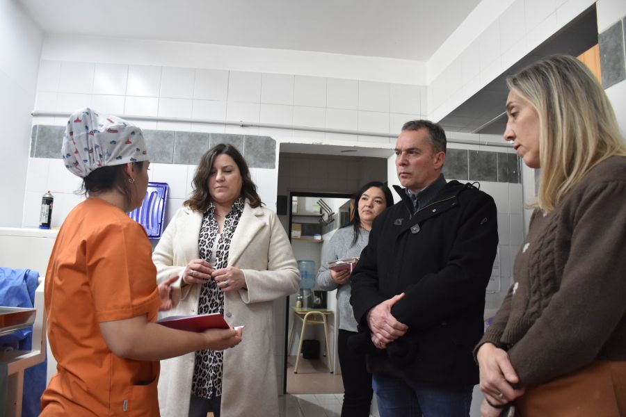 El Ministerio de Salud y agenda de trabajo en Hospital Distrital de Pico Truncado