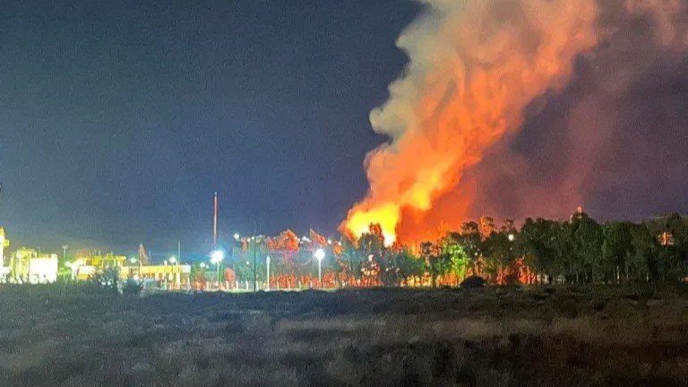 El incendio en planta deshidratadora de PeCom no dejó heridos ni daños de gravedad