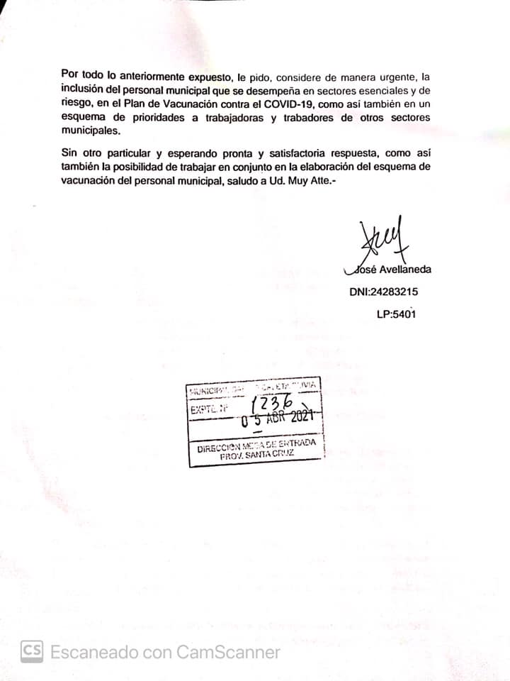 Walter Robledo: “Estamos teniendo un paro que se está sintiendo”