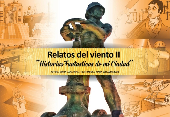 Lanzamiento virtual: se presenta el libro Relatos del Viento II de la autora caletense María Elena Tapia