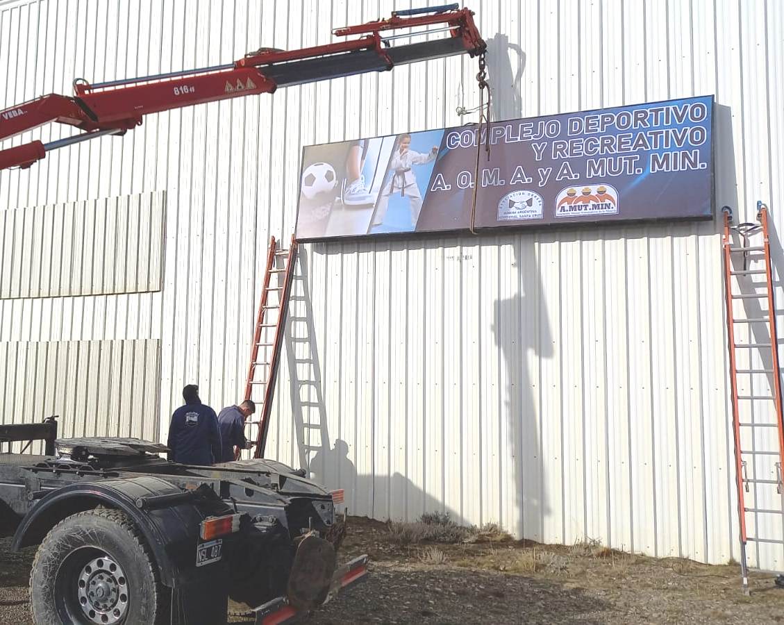 Sumando beneficios: AOMA avanza en un Complejo Deportivo para Río Gallegos