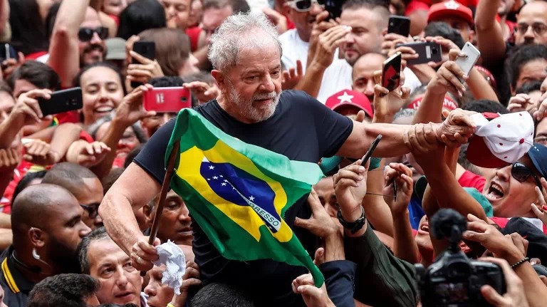 Con Lula 