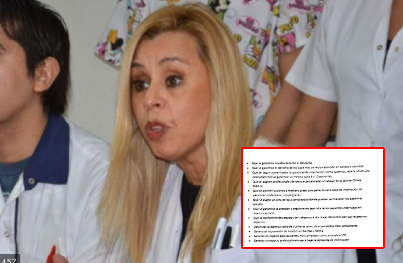 Los médicos no dan abasto: 