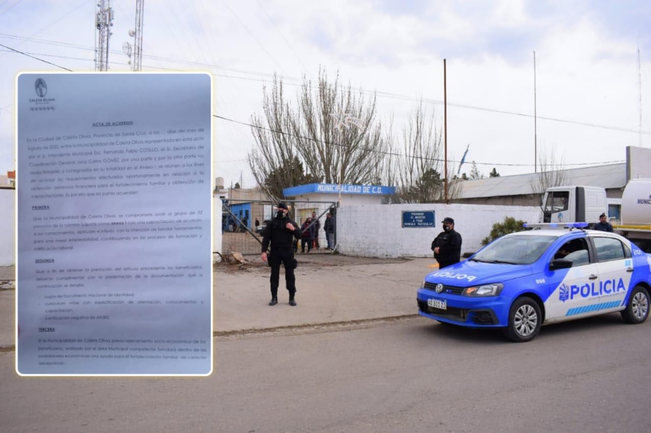 Tras los violentos incidentes ocurridos este miércoles, hubo un ofrecimiento para los ex contratados