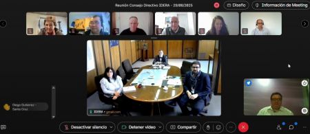 Santa Cruz participó en el consejo directivo de infraestructura de datos espaciales de la república argentina