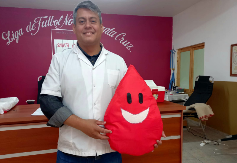 Por el día latinoamericano de donación de sangre, hemoterapia HZCO estará en la explanada del gorosito