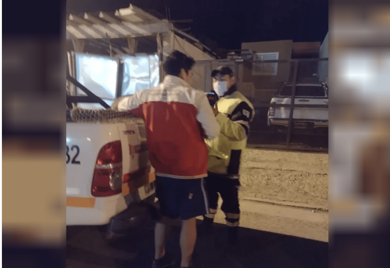 Manejaba borracho una camioneta petrolera: tenía 2, 52 de alcohol en sangre