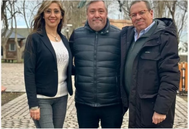 Mario Markic acompañado por Miriam Luna apuestan a la gobernación de la provincia 