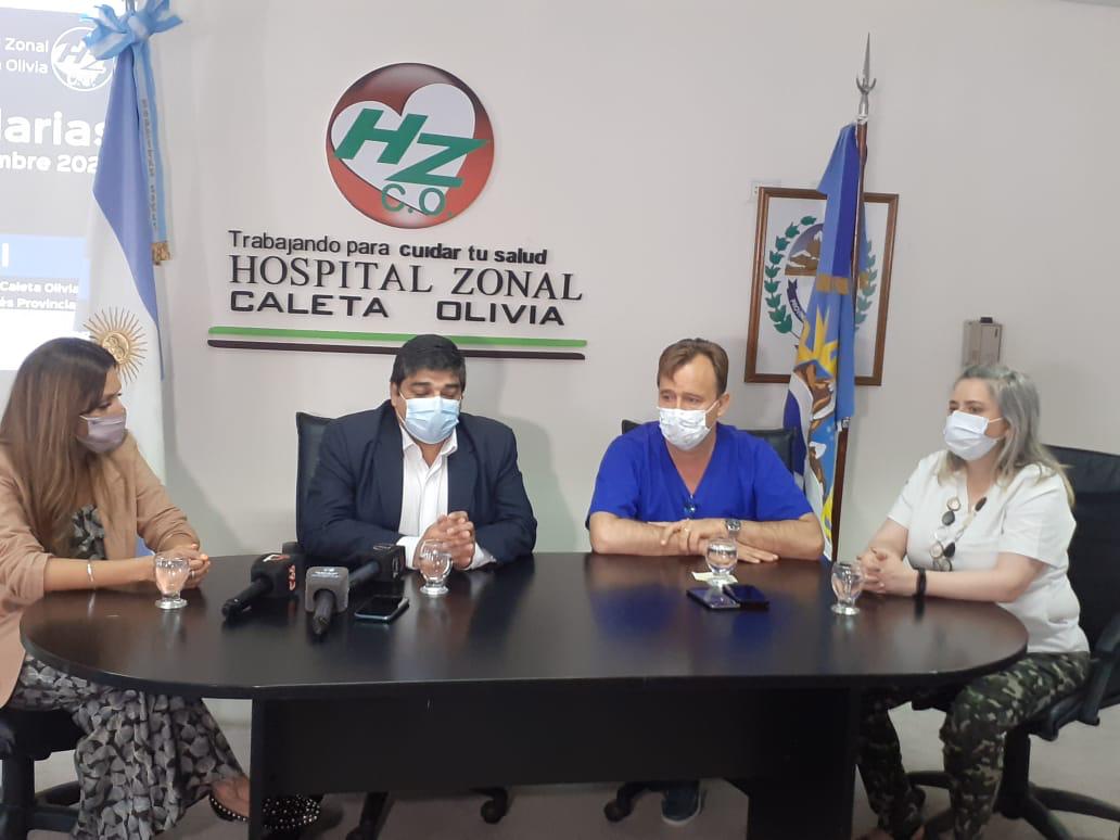 Hospitales modulares: el más avanzado es el de Truncado, luego el de Gallegos y por último el de Caleta