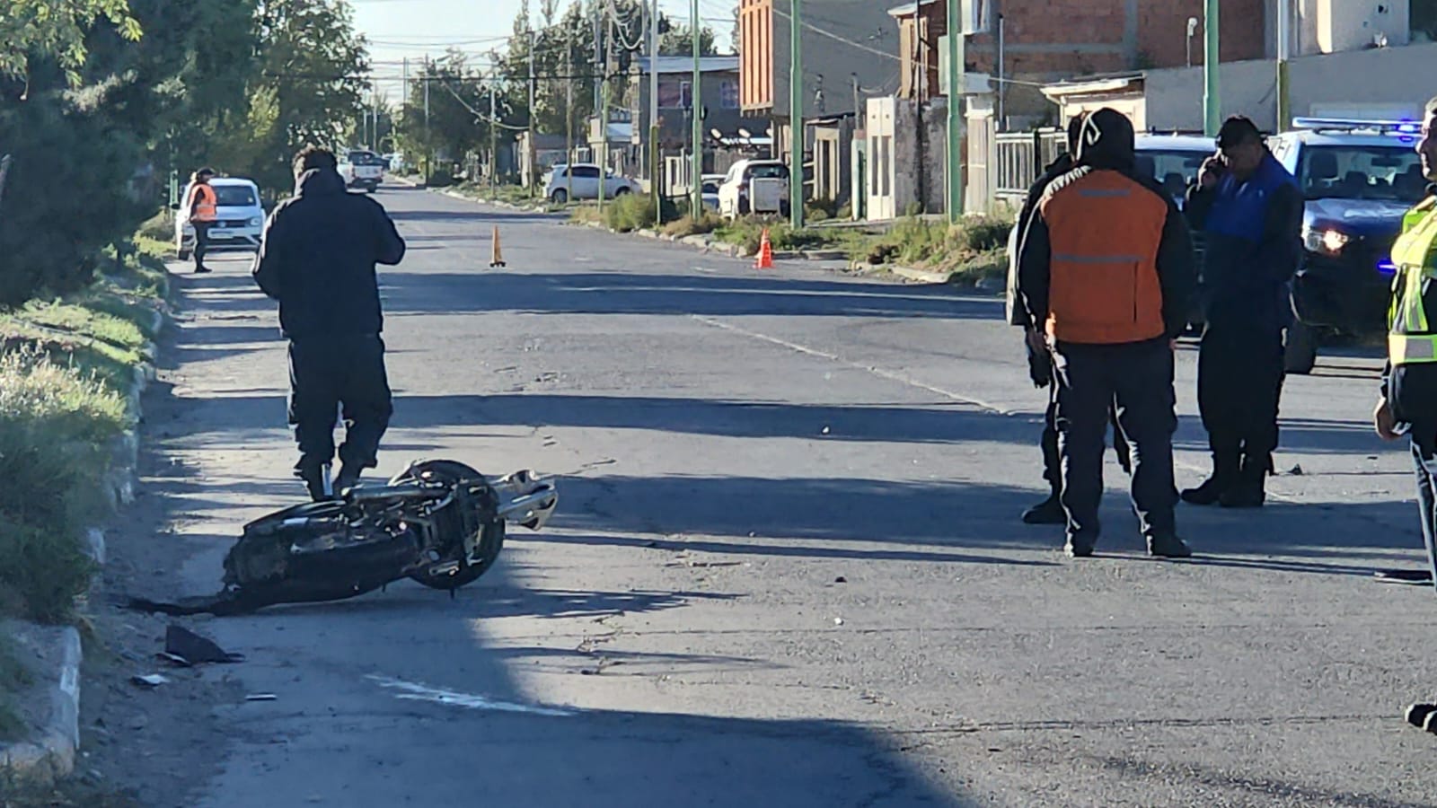 Las Heras: Un joven de 30 años que conducía una motocicleta pierde la vida tras chocar con un auto