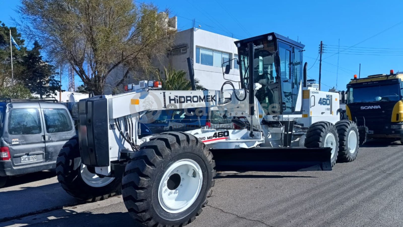 El Municipio presenta nuevas maquinarias para obras públicas