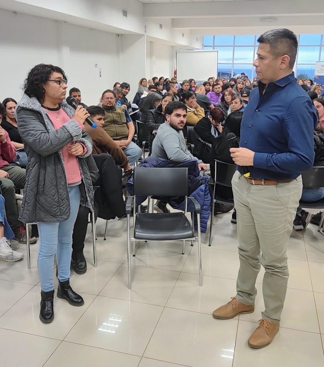 Gardonio se reunió con Luxen en Puerto San Julián: “El diálogo fue positivo”