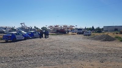 Parque de diversiones varado: ayer denunciaron su situación y hoy les incautaron sus equipos