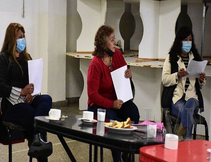 Encuentro entre vecinalistas de Caleta Olivia y Comodoro Rivadavia