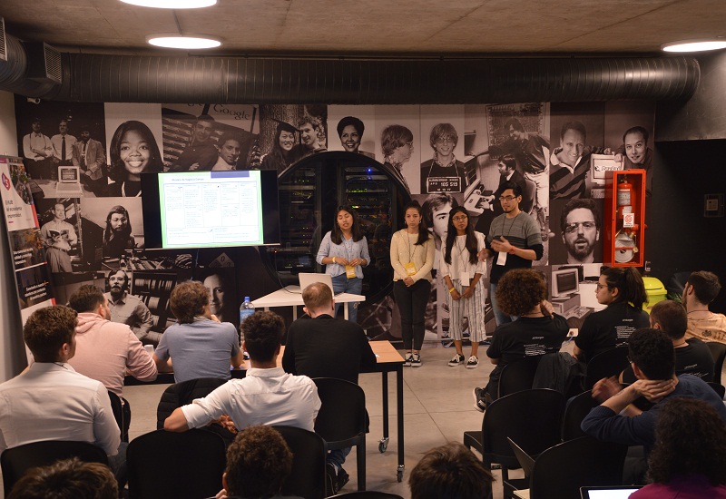 Becarios de PAE participaron del Hackathon 2019 organizado por el ITBA