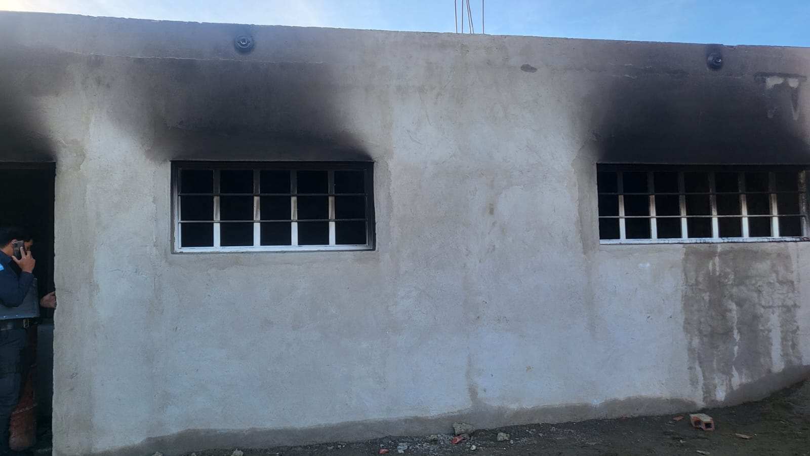 Incendiaron uno de los vestuarios del Club Estudiantes