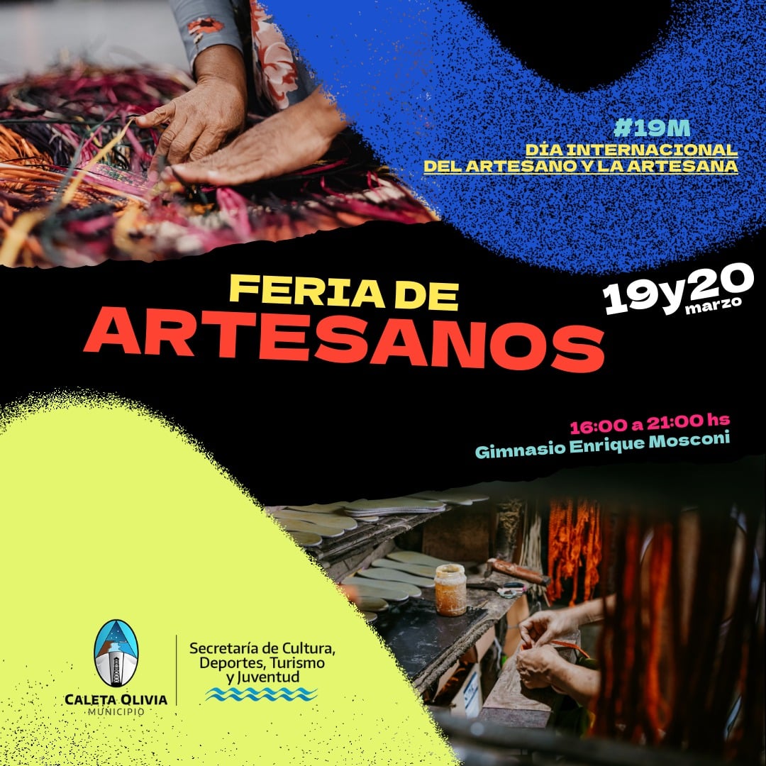 Celebración por el Día Internacional del Artesano y la Artesana en el gimnasio Enrique Mosconi.