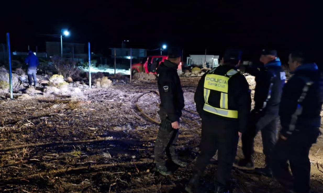 Tras una intensa persecución recuperaron en Caleta Olivia un vehículo robado en Pico Truncado