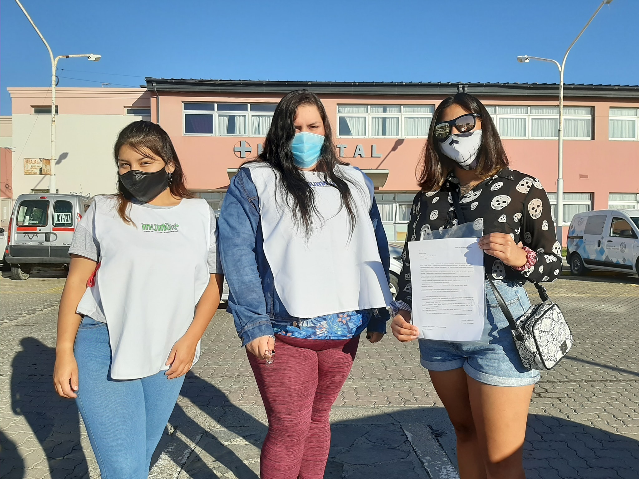 La Organización de Mujeres de la Matria Latinoamericana en Caleta Olivia, solicitaron audiencia en el Hospital Zonal para la puesta en vigencia de la IVE