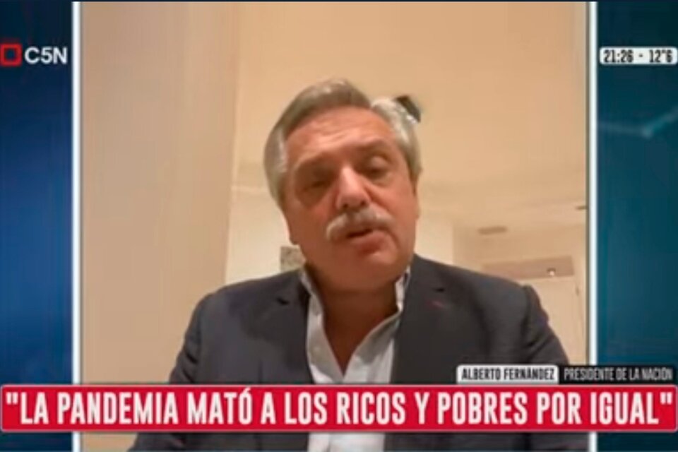 Alberto Fernández, la renegociación de la deuda, la inflación y las clases presenciales