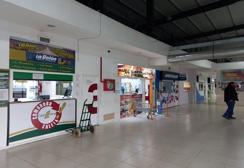 Viajar en micro entre Caleta y Comodoro ya cuesta 1.200 pesos