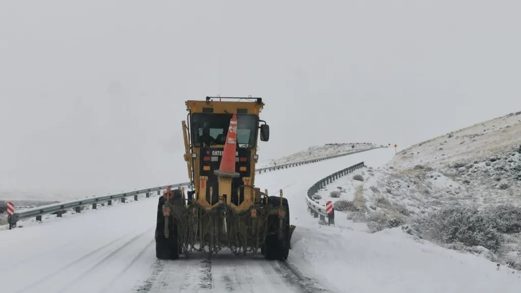 Temporada invernal: ¿Cual es el estado de rutas provinciales y nacionales en Santa Cruz?