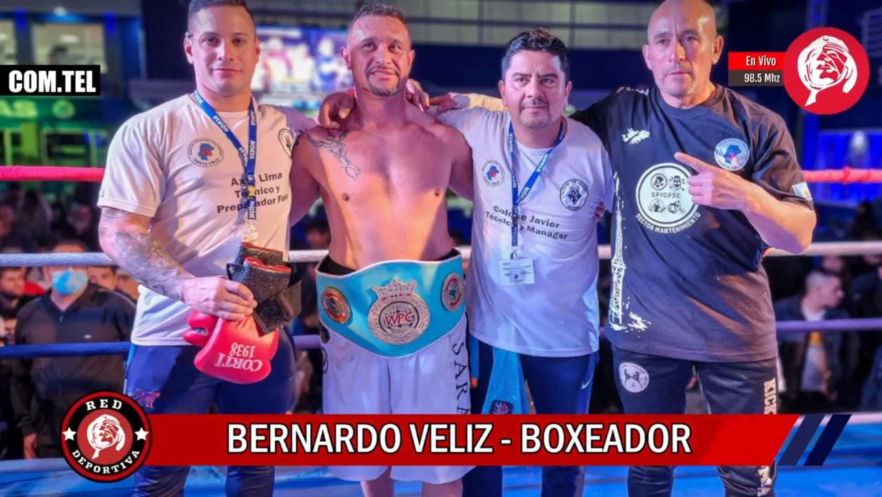 Bernardo Véliz peleará por el título mundial supermediano en Entre Ríos