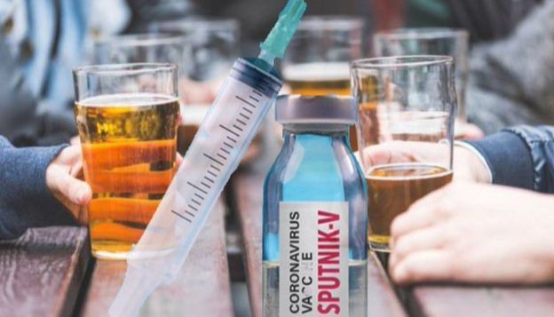 ¿Te afecta?: los que se coloquen la vacuna rusa contra el covid no podrán tomar alcohol por 42 días