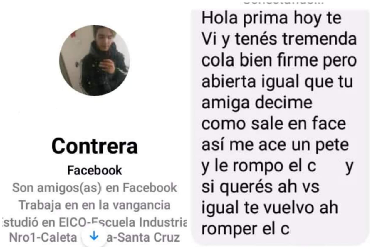 Aberrante caso de acoso sexual en Caleta Olivia: amenaza a su prima con violar a la sobrina menor de edad