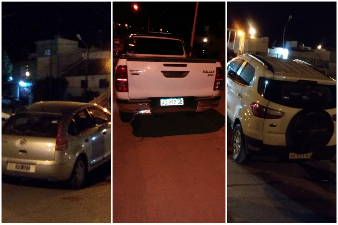 Alcoholemia positiva y fiesta clandestina: Tránsito secuestró tres vehículos 