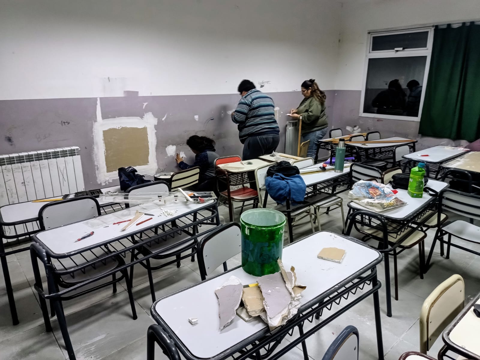 La cooperadora de la Escuela Industrial N°1 invirtió un millón de pesos en reparaciones
