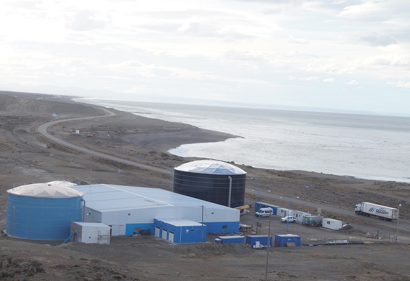 Esperanzas de tener agua: comenzó el llenado del tanque de 5 millones de litros de la Planta de Ósmosis Inversa