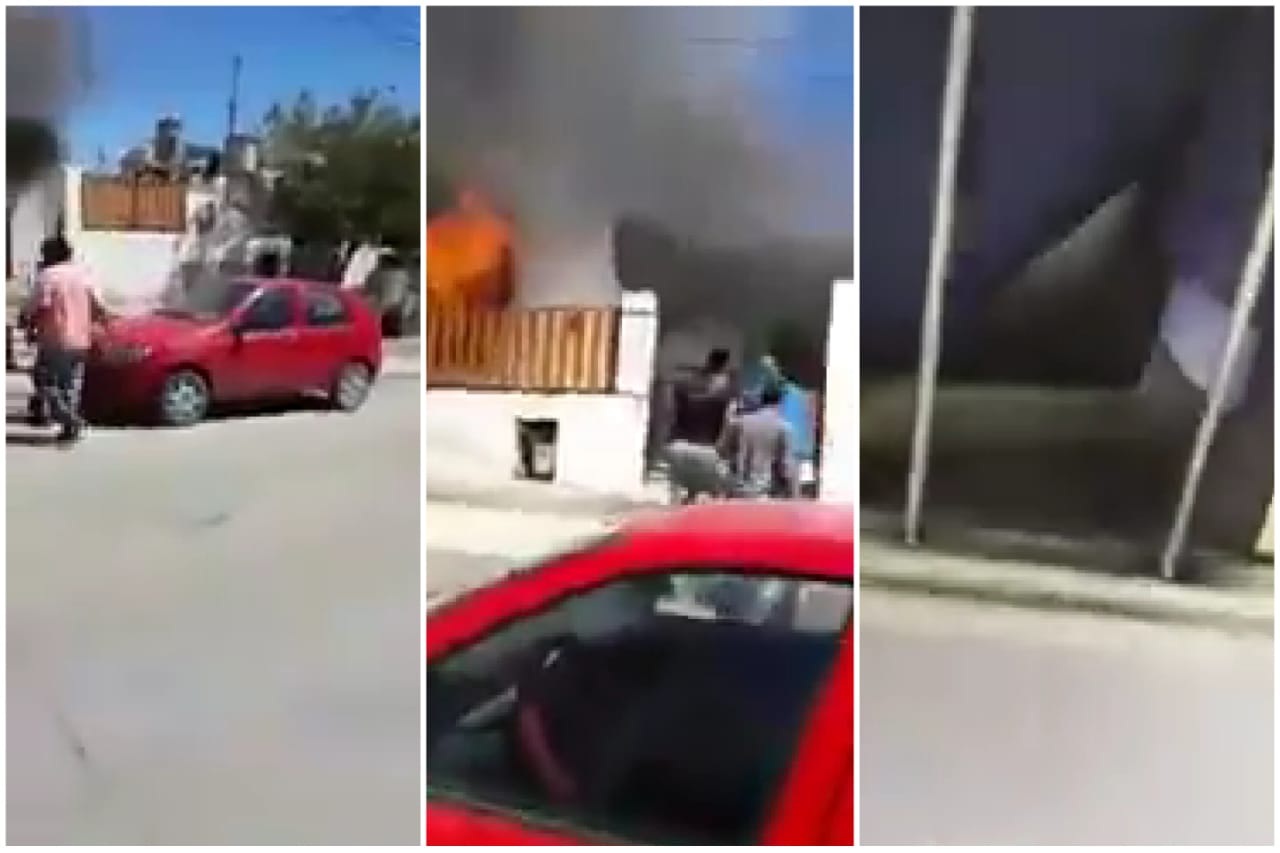[VIDEO] Dramático pedido de ayuda en el incendio del 3 de Febrero por una nena que estaba en la casa 