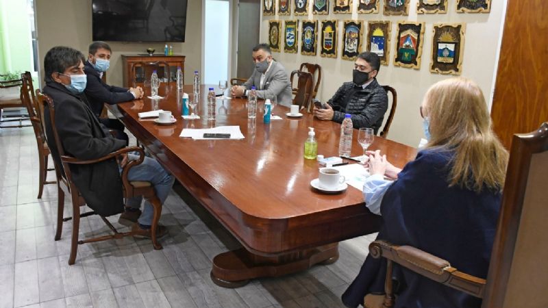 Alicia Kirchner se reunió con un vacunado VIP