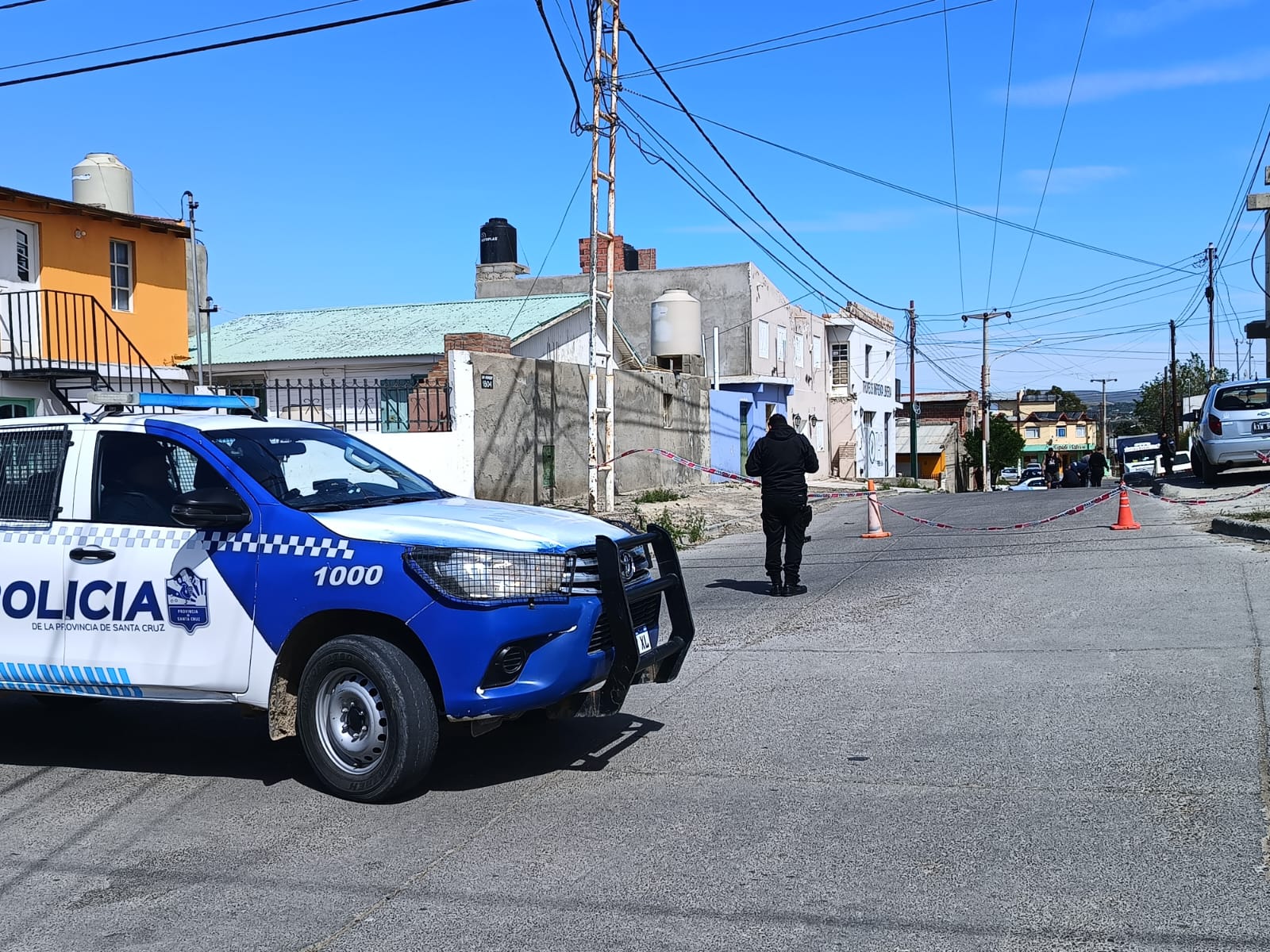 Disparos en barrio Ceferino de Caleta Olivia