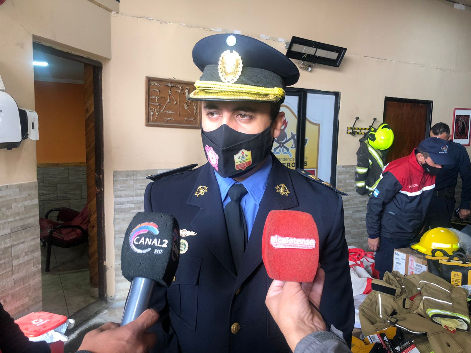 Cuartel de bomberos en el Rotary: Jurado dijo que enviaron el proyecto a Gallegos