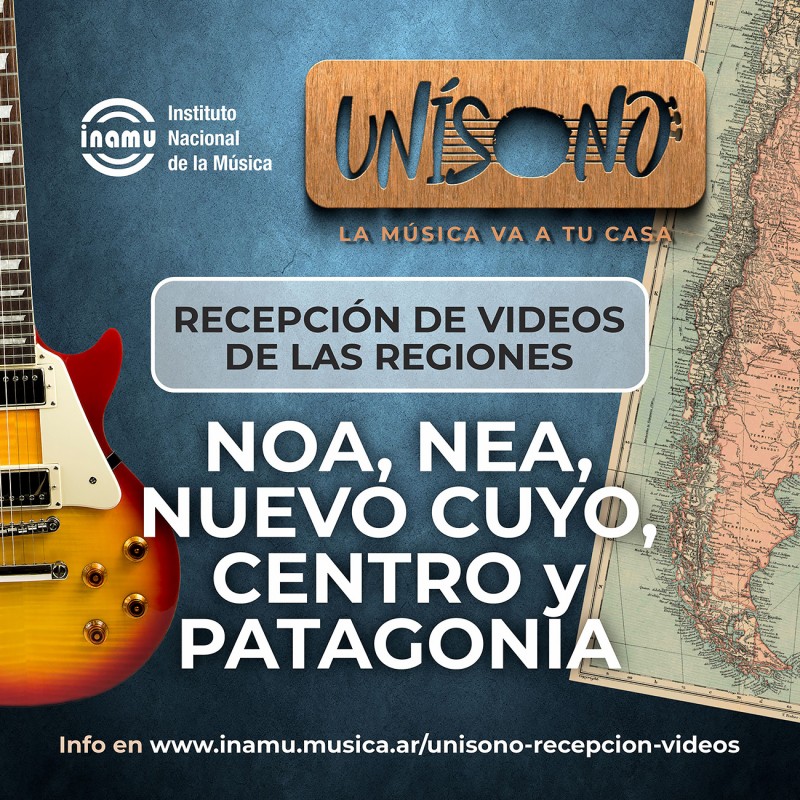 Recepción de material para Unísono: Buscarán bandas de la Patagonia 